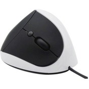 Resim Rogfer Jsy-05 6 Tuşlu Kablolu Dikey Fare Ergonomisi Brace Optik Fare Beyaz Diğer - White Diğer 
