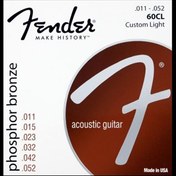 Resim Fender 60CL 1152 Akustik Gitar Teli Phosphor Bronze 