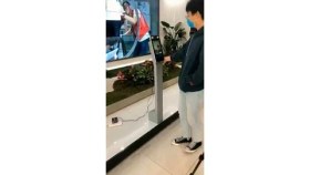 Resim Uniview OET-213H-BTS1-BD Yüz Tanıma ve Ateş Ölçme Sistemi Stand Dahil 