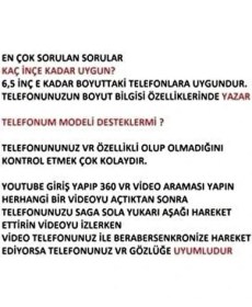 Resim Vrbox Sanal Gerçeklik Gözlüğü Ar-Vr Küpü Eğlence İçerik Paketi 360 Derece Uyumluluk 
