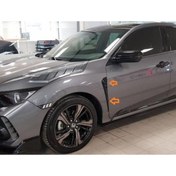 Resim LeonPart Honda Civic Fc5 Çamurluk Havalandırma Çıtası Piano Black 
