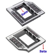 Resim Ssd Caddy 9.5Mm Dvd To Ssd Kızak 2 Hdd Bağlama - Hdd Caddy Kutu Kargo Bedava! Aynı Gün Kargo! 24 Saatte Adrese Teslim