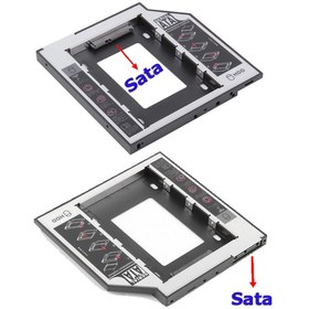 Resim Ssd Caddy 9.5Mm Dvd To Ssd Kızak 2 Hdd Bağlama - Hdd Caddy Kutu 