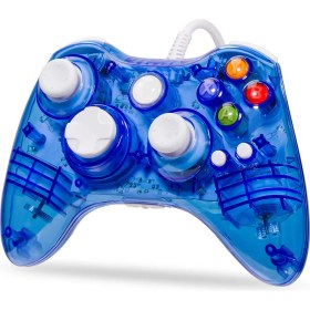 Resim Jingyi Pro Oyun 6 Ft. Xbox 360 Için Uzun Kablolu Kumanda, Xbox 360 Denetleyicisi USB Gamepad Pc Microsoft Xbox 360/XBOX 360 Slim/windows 7 8 10 Oyunu Için Kablolu Joypad - Glow Mavi (Yurt Dışından) 