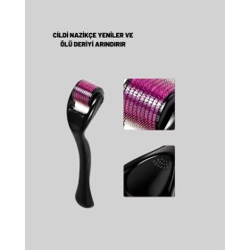 Resim Motto Ticaret Titanyum Iğneli Derma Roller - Evde Cilt Bakımı Için Uygun 