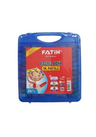 Resim Fatih Plastik Çantalı Pastel Boya 24 Renk King Size 