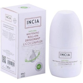 Resim Incia Doğal Roll-on Deodorant Beyazlatıcı 50 ml 