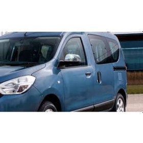 Resim Dacia Dokker Krom Ayna Kapağı 2 Parça Paslanmaz Çelik 