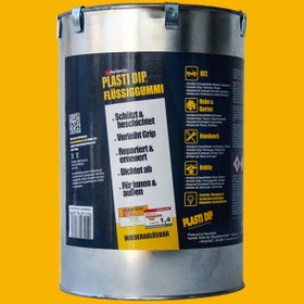 Resim PLASTİDİP Plasti Dip - Tinersiz - 3 kg - Mat Sarı 