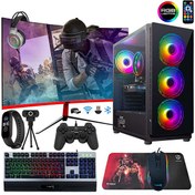 Resim 3470 i5 16 GB RAM 256 GB SSD 1 TB HDD 4 GB RX550 23.6'' Curved Masaüstü Oyun Bilgisayarı Turbox