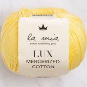 Resim La Mia Lux Mercerized Cotton Sarı El Örgü İpi - 177 - 33753 