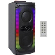 Resim damla elektronik KTS-1812 USB/TF/FM/RGB Led Işıklı/Bluetooth Hoparlör Toplantı Amfisi 