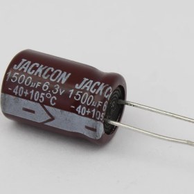 Resim Powermaster 1500 MF 6.3 Volt Kondansatör 
