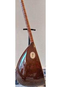 Resim Jak Girişli Kısa Sap Ceviz Bağlama 