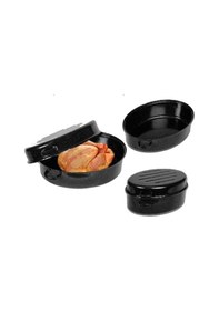 Resim Oval Emaye Tencere Çelik 