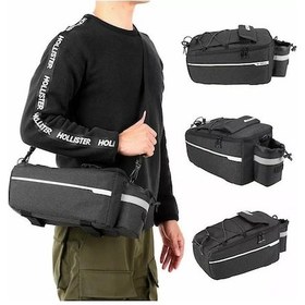 Resim Maoyaya Tur Siyah Matara Litre Hazneli Çantası Bisiklet Bagaj 6 Lj Siyah 