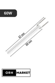 Resim ORH Market 60w Seramik Isıtıcı – Isı Ayarlı Lehim Havyalarıyla Uyumlu Yüksek Verimli Rezistör 