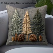 Resim 2D Düz, 1 adet/2 adet Seçenek, Çam Ağacı ve Çam Çekirdeği Desen Tasarımı, Tek Taraflı Baskılı Dekoratif Yastık Kılıfı, Boyut 45cm×45cm, Makinede Yıkanabilir, Fermuar Kapatma, Yumuşak Polyester Kumaş, Oturma Odası, Yatak Odası, Ofis, Kanepe, Yatak Dekorasyonu, Kış, Noel Parti Dekorasyonu (Yastık Çekirdeği Dahil Değil), Fındık Yeşili Yastık Dolu, Fındık Yeşili Büyük Yastık, Fındık Yeşili Büyük Atma, Fındık Yeşili Yastık, Noel Yastık/Kılıf, Noel Dekorasyon Teklifi, Noel Ev 