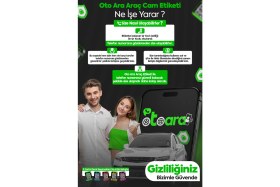 Resim Oto Ara Araç Cam Etiketi 