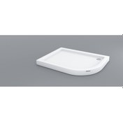 Resim Shower 90x160 Asimetrik Monoblok Duş Teknesi 