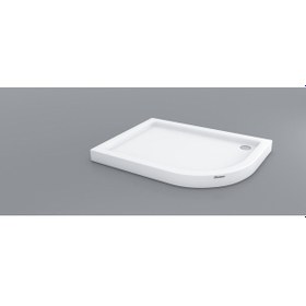 Resim Shower 90x160 Asimetrik Monoblok Duş Teknesi 