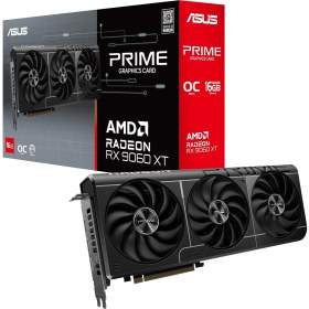 Resim PRIME-RX9060XT-O16G-AMD-RADEON-RX 9060-16G-16GB GDDR6-128BIT-OC-HDMI-2XDP-EKRAN Kartı 