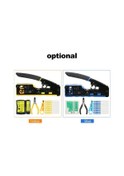 Resim Prestigegoods Multimetre Rj45 Sıkma Aleti Seti Hepsi Bir Arada Cat5e Cat6 Geçiş Sıkma Aleti Sarı 
