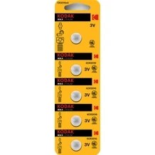 Resim Kodak 5 Adet CR2016 Lityum Para Pil 