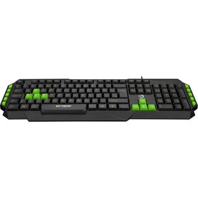 Resim Hytech HYK-46 Yeşil Kablolu Oyuncu Klavyesi Outlet 