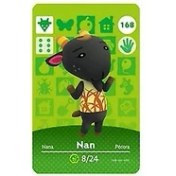 Resim Nintendo Anahtarı ile Uyumlu Hayvan Geçişi Için Nfc Oyun Kartı Amiibo / Switch Lite / Wii U 