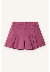 Resim Defacto Gabardin Şort Kız Bebek G8097a526spbr123 Bordo-br123 