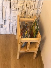 Resim lata ahşap Ahşap dergilik, kitaplık 