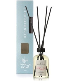 Resim Vivaldi Home Sakura Çiçeği Çubuklu Oda Kokusu Esansiyel Uçucu Yağ 50 ML 