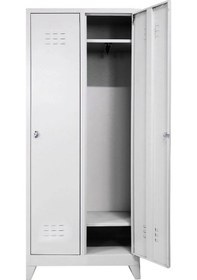 Resim Soyunma Dolabı Eko 2 Lı 670x370x1850 Mm Gri 