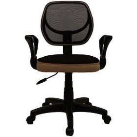 Resim Türksit Gökkuşaği File Çalişma Koltuk Krem 