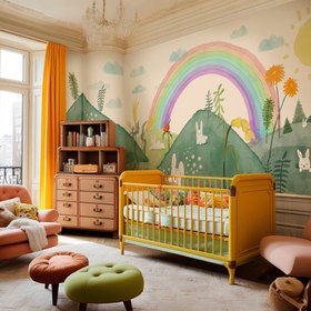 Resim WONDERLAND Duvar Kağıdı 