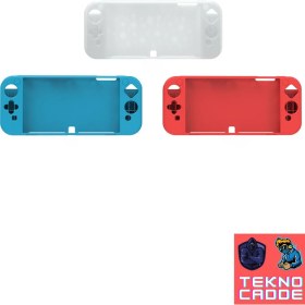 Resim Beboncool TNS-1135 Nintendo Switch OLED El Destekli Grip Tasarım Koruyucu Silikon Kılıf 
