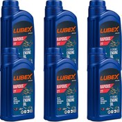 Resim Lubex Rapidus 2t 1 L 2 Zamanlı Motosiklet Yağı (6 Adet) 