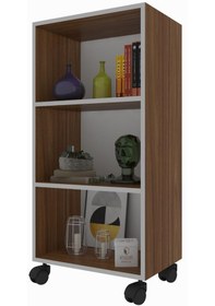 Resim Kenzlife Kitaplık Beril 088 030 020 Cvz Tekerlekli Mutfak Dolabı Banyo Ofis Ayakkabılık Kiler 