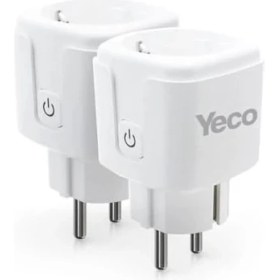 Resim Skygo Sp-16 Akıllı Priz, Wi-Fi Uyumlu, Telefonla Kontrol, 16A Akım Koruma, Enerji Izleme, 2 Adet 