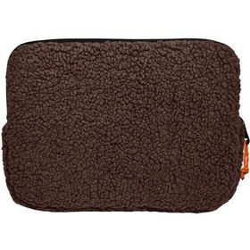 Resim Jacbag Teddy Kahverengi/turuncu Peluş Erkek Çocuk Tablet Çantası Tablet Kılıfı 