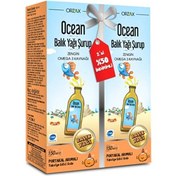 Resim Ocean Balık Yağı Portakal Aromalı Şurup 150 ml + 150 ml 