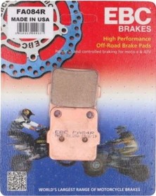 Resim Ebc Fa084r 2001-2023 Kawasaki Kx 85 Uyumlu Arka Fren Balatası Sinterli Balata 