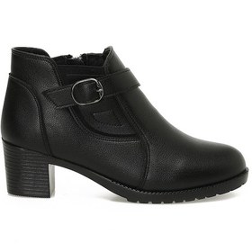 Resim Polaris 166687.z5pr Siyah Kadın Topuklu Bot 000000000102053921 Siyah 