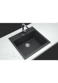 Resim Real Stone K004_A Real Eviye K Serisi Real Stone K004 Antrasit 