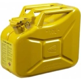 Resim Knc Metal Yakıt Bidonu 10 Lt. Sarı 