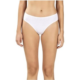 Resim Jiber Kadın Pamuklu Likralı Bikini Külot 655 - 6 Adet 001 