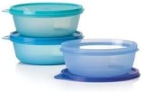 Resim Tupperware Üçlü Şekerpare Saklama Kabı Mavi 3 X 600 M 