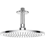 Resim Eca Purity 1021450 Tavandan Oval Borulu Ankastre Tepe Duş Başlığı Krom 