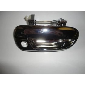 Resim Hushan 2000 - 2002 Hyundai Accent Milenyum Ön Kapı Dış Açma Kolu Sağ Nikelajlı (Hushan) (Oem No:performance) 